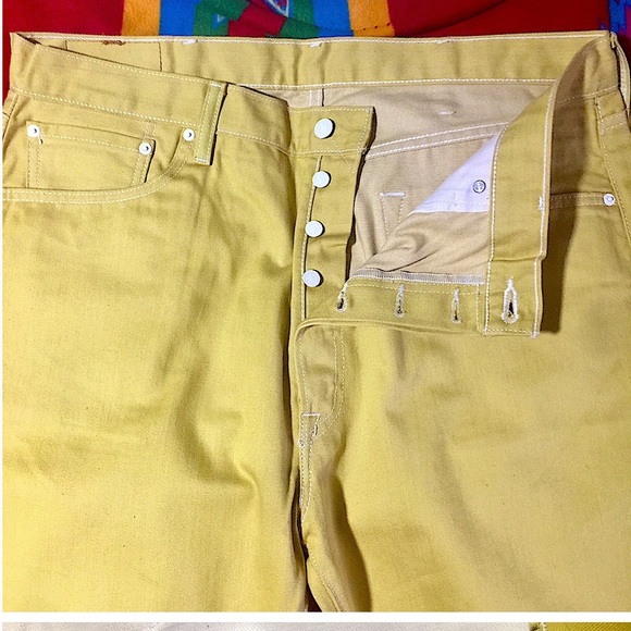 Levi’s bundle yellow and mint NWOT awesome for anytime - Picture 7 of 7